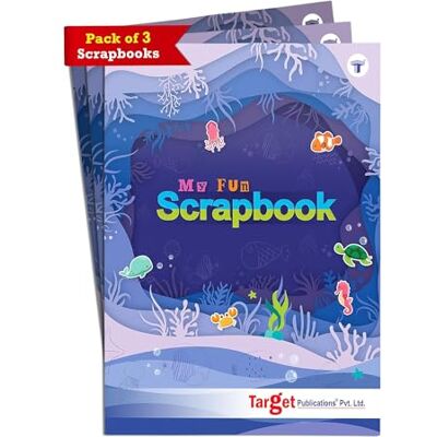 TOYVENTURES A4 Scrapbooks for Kids (Pack of 3, 32 Pages each) DIY Scrapbooking Photo Album Colourful Scrapbook Perfect Photo Book for Birthday, Anniversary, Wedding, School Project Multicolor TOYVENTURES A4 Scrapbooks for Kids (Pack of 3, 32 Pages each) DIY Scrapbooking Photo Album Colourful Scrapbook Perfect Photo Book for Birthday, Anniversary, Wedding, School Project Multicolor