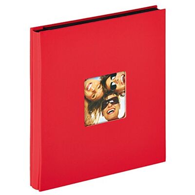 walther design Photo Album Red 400 Photos 10x15 cm Stock Album with Cover Punching, Fun EA-110-R walther design Photo Album Red 400 Photos 10x15 cm Stock Album with Cover Punching, Fun EA-110-R