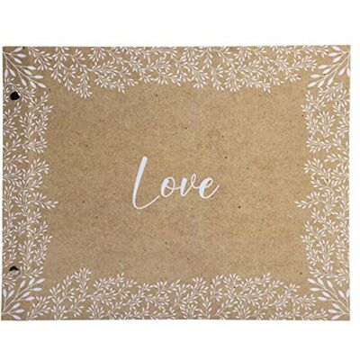 Exacompta Ref. 60234E 1 Photo album with screws 40 white pages Format 37x29cm printed paper cover with KRAFT matte lamination capacity of 160 photos Exacompta Ref. 60234E 1 Photo album with screws 40 white pages Format 37x29cm printed paper cover with KRAFT matte lamination capacity of 160 photos