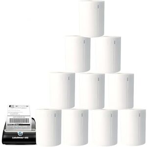 Dragon 10 Rolls of Compatible DYMO S0904980 1744907 Extra-Large Thermal Shipping Labels, 220 Labels/Roll, 104mm x 159mm (4" x 6"), Self-Adhesive, for DYMO LabelWriter 4XL, Not for 5XL or 550 Dragon 10 Rolls of Compatible DYMO S0904980 1744907 Extra-Large Thermal Shipping Labels, 220 Labels/Roll, 104mm x 159mm (4" x 6"), Self-Adhesive, for DYMO LabelWriter 4XL, Not for 5XL or 550