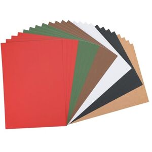 Florence A4 Christmas Sticker Paper - 24 Sheets - 216 GSM Florence A4 Christmas Sticker Paper - 24 Sheets - 216 GSM