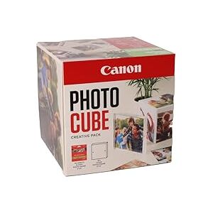 Canon Photo Cube Creative Pack (Blue) PP-201 5x5” Photo Paper Plus Glossy II (40 Sheets) + Photo Frame Compatible with PIXMA Printers Canon Photo Cube Creative Pack (Blue) PP-201 5x5” Photo Paper Plus Glossy II (40 Sheets) + Photo Frame Compatible with PIXMA Printers