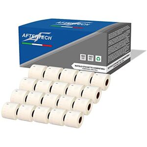 AFTERTECH 20x 99015 54 x 70 mm Compatible Adhesive Labels Rolls (320 Labels/Roll = 6400 Total) for Dymo LabelWriter Seiko SLP Printer Labeling Machines S0722440 20 x 99015 AFTERTECH 20x 99015 54 x 70 mm Compatible Adhesive Labels Rolls (320 Labels/Roll = 6400 Total) for Dymo LabelWriter Seiko SLP Printer Labeling Machines S0722440 20 x 99015