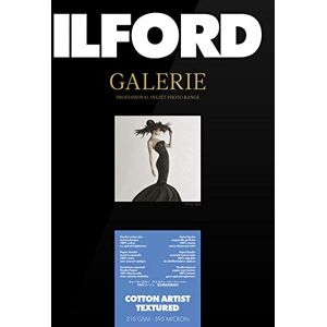 Ilford 2004053 GALERIE Prestige Cotton Artist Textured 13 x 19 Inches, 25 Sheets Ilford 2004053 GALERIE Prestige Cotton Artist Textured 13 x 19 Inches, 25 Sheets