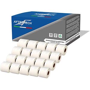 AFTERTECH 20x 99014 54x101mm Compatible Adhesive Label Rolls (220 Labels/roll = 4400 Total) for Dymo LabelWriter Seiko SLP labelmakers Printers S0722435 20x99014 AFTERTECH 20x 99014 54x101mm Compatible Adhesive Label Rolls (220 Labels/roll = 4400 Total) for Dymo LabelWriter Seiko SLP labelmakers Printers S0722435 20x99014