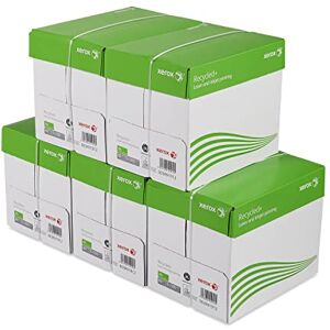 Xerox Recycled+ White Recycled Paper ISO 80 GSM A4 Pack of 5 Cards 25 Reams of 500 Sheets 12,500 Sheets Xerox Recycled+ White Recycled Paper ISO 80 GSM A4 Pack of 5 Cards 25 Reams of 500 Sheets 12,500 Sheets