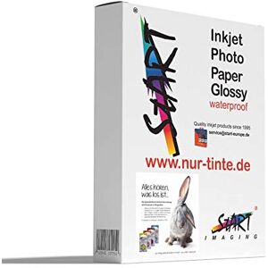 START 100 Sheets DIN A4 200 g/m² Glossy Photo Paper for Inkjet Printers, Immediately Dry, Waterproof, Very White, high Colour Brilliance START 100 Sheets DIN A4 200 g/m² Glossy Photo Paper for Inkjet Printers, Immediately Dry, Waterproof, Very White, high Colour Brilliance