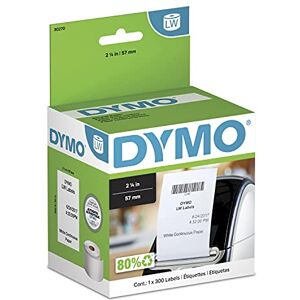 Dymo 1 Roll Authentic LW Continuous Labels, Labels for LabelWriter Label Printers, 2.5" x 100yd Dymo 1 Roll Authentic LW Continuous Labels, Labels for LabelWriter Label Printers, 2.5" x 100yd