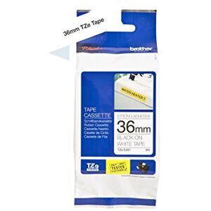 Brother TZe S261 Laminated extra strength adhesive tape black on white Roll (3.6 cm x 8 m) 1 roll(s) Brother TZe S261 Laminated extra strength adhesive tape black on white Roll (3.6 cm x 8 m) 1 roll(s)