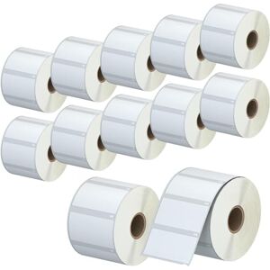Powerwerk 5 Rolls 11354 Self-Adhesive Labels Compatible with DYMO S0722540, 57 mm x 32 mm, 10000 Multi-Purpose Labels for LabelWriter 450 Series and 4XL Powerwerk 5 Rolls 11354 Self-Adhesive Labels Compatible with DYMO S0722540, 57 mm x 32 mm, 10000 Multi-Purpose Labels for LabelWriter 450 Series and 4XL