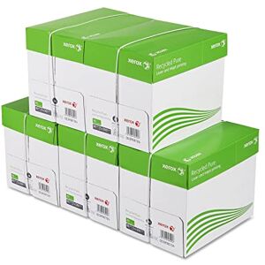 Xerox Recycled Pure White Recycled Paper 80gsm A4 5 Boxes 25 Reams of 500 Sheets 12,500 Sheets Xerox Recycled Pure White Recycled Paper 80gsm A4 5 Boxes 25 Reams of 500 Sheets 12,500 Sheets