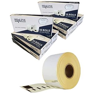 hd-line Labels for Labelwriter 99012-100 Roll Pack Labels x 260 Pieces Per Roll = 26000 Labels, Self-Adhesive, Compatible with Labelwriter & Seiko Label Printers, 89 x 36 mm hd-line Labels for Labelwriter 99012-100 Roll Pack Labels x 260 Pieces Per Roll = 26000 Labels, Self-Adhesive, Compatible with Labelwriter & Seiko Label Printers, 89 x 36 mm