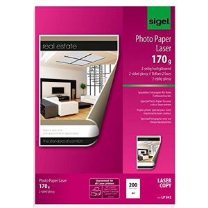 Sigel White A4 Photo Paper LP342 - Photo Paper Sigel White A4 Photo Paper LP342 - Photo Paper