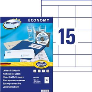 Avery Europe 100 ELA044 Universal Labels - Labels Avery Europe 100 ELA044 Universal Labels - Labels