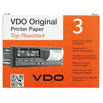 Kienzle VDO Original Printer Paper Kienzle VDO Original Printer Paper