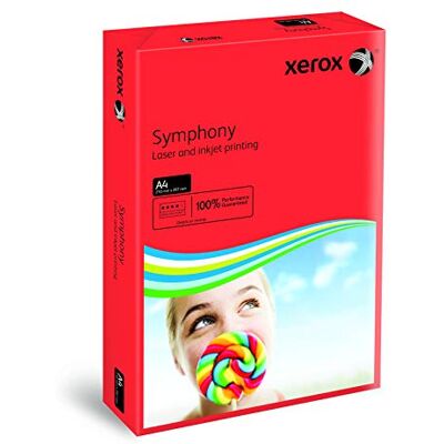 Xerox - Symphony 80 - Dark Red - A4 - Copy Paper Xerox - Symphony 80 - Dark Red - A4 - Copy Paper
