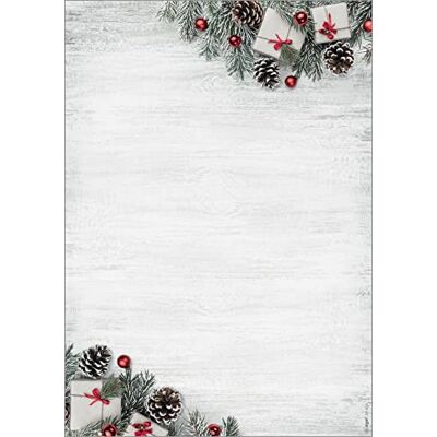 Sigel DP416 Christmas Motif Papers "Scandinavian Christmas", 90 gsm, A4, 100 sheets Sigel DP416 Christmas Motif Papers "Scandinavian Christmas", 90 gsm, A4, 100 sheets