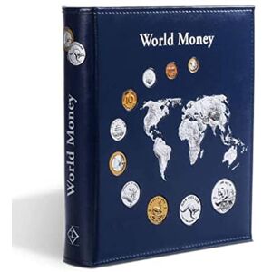 Leuchtturm 323813 Coin Album Optima World Money incl. 5 sleeves for coins with Ø 42, 27, 20, 34 mm blue Leuchtturm 323813 Coin Album Optima World Money incl. 5 sleeves for coins with Ø 42, 27, 20, 34 mm blue