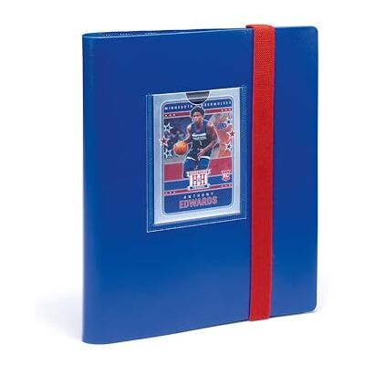 Leuchtturm 369509 TCG Album Slim Small with 20 sleeves for 160 Sport Trading Cards, softcover blue-red Leuchtturm 369509 TCG Album Slim Small with 20 sleeves for 160 Sport Trading Cards, softcover blue-red
