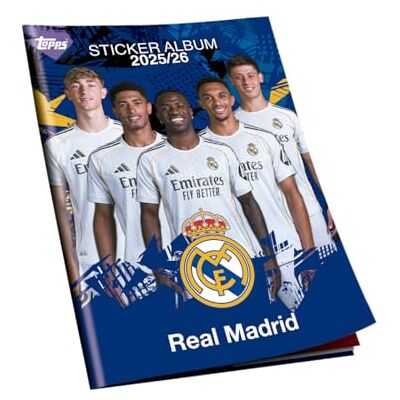 Topps Real Madrid Sticker Album 2025/26 – Official Edition – Complete Set Topps Real Madrid Sticker Album 2025/26 – Official Edition – Complete Set