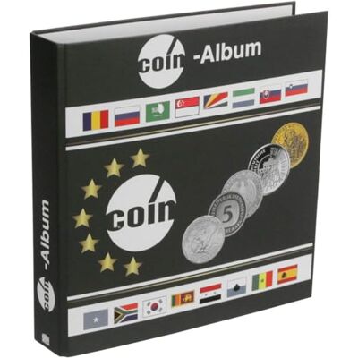 SAFE 8558 Coin Album for Coins from Around The Globe SAFE 8558 Coin Album for Coins from Around The Globe