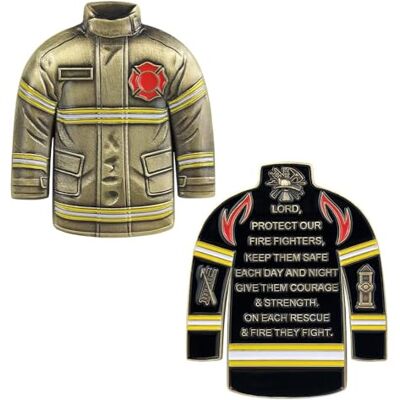 Tewkom Firefighters Challenge Coin Rescue Uniform Coin Firefighter Coins Collection Tewkom Firefighters Challenge Coin Rescue Uniform Coin Firefighter Coins Collection
