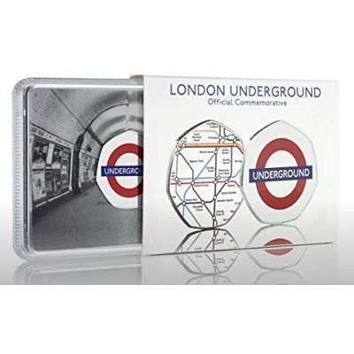 The Commemorative Coin Company Officially Licensed LONDON UNDERGROUND Full Colour Silver Commemorative in Case. Subway/Tube/Train/TFL. Transport for London The Commemorative Coin Company Officially Licensed LONDON UNDERGROUND Full Colour Silver Commemorative in Case. Subway/Tube/Train/TFL. Transport for London