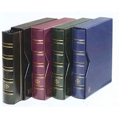 Leuchtturm 321845 Coin Album Optima Classic 10 coin sleeves for Ø 42, 27, 20, 34 mm, 2 cover sheets, protective case blue Leuchtturm 321845 Coin Album Optima Classic 10 coin sleeves for Ø 42, 27, 20, 34 mm, 2 cover sheets, protective case blue