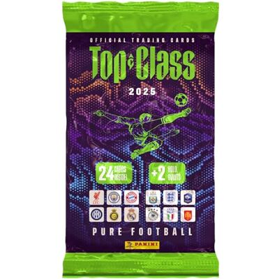 Panini FIFA Top Class 2025 Trading Cards Fat Pack 24 Cards + 2 Holo Giants Panini FIFA Top Class 2025 Trading Cards Fat Pack 24 Cards + 2 Holo Giants