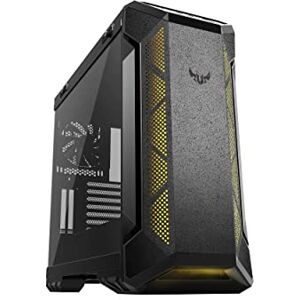 Asus GT501 TUF EATX Form Factor Gaming Case, 3 x 120 mm Aura RGB Fans, Tempered Glass Side Panel, Metal Front Panel, USB 3.1, Front and Top Reserved Space for Radiators Asus GT501 TUF EATX Form Factor Gaming Case, 3 x 120 mm Aura RGB Fans, Tempered Glass Side Panel, Metal Front Panel, USB 3.1, Front and Top Reserved Space for Radiators
