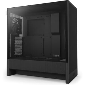 NZXT H5 Flow Compact ATX Mid-Tower PC Gaming Case High Airflow 2 x 120mm Fans Included 360mm Front & 240mm Top Radiator Support Cable Management System Tempered Glass Black NZXT H5 Flow Compact ATX Mid-Tower PC Gaming Case High Airflow 2 x 120mm Fans Included 360mm Front & 240mm Top Radiator Support Cable Management System Tempered Glass Black