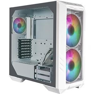Cooler Master H500-WGNN-S00 - Midi Tower White - Computer Case Cooler Master H500-WGNN-S00 - Midi Tower White - Computer Case