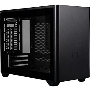 Cooler Master MasterBox NR200P Mini ITX Computer Case Tempered Glass Side Panel, Vertical GPU display, Tool-Free 360 Degree Accessibility Black Cooler Master MasterBox NR200P Mini ITX Computer Case Tempered Glass Side Panel, Vertical GPU display, Tool-Free 360 Degree Accessibility Black