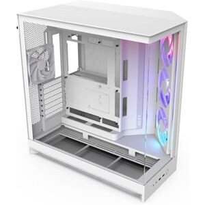 NZXT H9 Flow RGB - Large Dual-Chamber ATX Mid-Tower Airflow PC Case NZXT H9 Flow RGB - Large Dual-Chamber ATX Mid-Tower Airflow PC Case