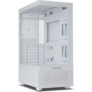 Xtreme Hummer Vision White Semitower ATX, M-ATX, Tempered Glass Side and Front Panel, Space for 5 Fans, Compatible with Graphics Cards up to 300 mm, USB 3.0, White Xtreme Hummer Vision White Semitower ATX, M-ATX, Tempered Glass Side and Front Panel, Space for 5 Fans, Compatible with Graphics Cards up to 300 mm, USB 3.0, White