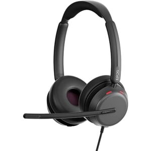 EPOS IMPACT 860 ANC Double-Sided Wired Headset with Active Noise Cancellation, USB C and USB A, Super Wideband, Lightweight, Comfortable Fit, Microsoft Teams & Zoom Compatible for Office & Remote Work EPOS IMPACT 860 ANC Double-Sided Wired Headset with Active Noise Cancellation, USB C and USB A, Super Wideband, Lightweight, Comfortable Fit, Microsoft Teams & Zoom Compatible for Office & Remote Work