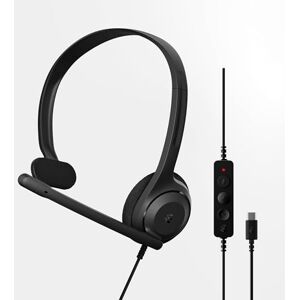 EPOS C1 USB-C Mono Headset Single-Sided Wired Headset with Noise-Canceling Mic, Ultra-Light Design, Premium Clarity, USB-C Plug, Chromebook Certified, Perfect for Business Calls & Office Use EPOS C1 USB-C Mono Headset Single-Sided Wired Headset with Noise-Canceling Mic, Ultra-Light Design, Premium Clarity, USB-C Plug, Chromebook Certified, Perfect for Business Calls & Office Use