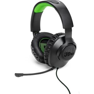 JBL Quantum 100X Wired Over-Ear Gaming Headset with Detachable Boom Mic, Made for Xbox and Compatible with Other Consoles, Black and Green JBL Quantum 100X Wired Over-Ear Gaming Headset with Detachable Boom Mic, Made for Xbox and Compatible with Other Consoles, Black and Green
