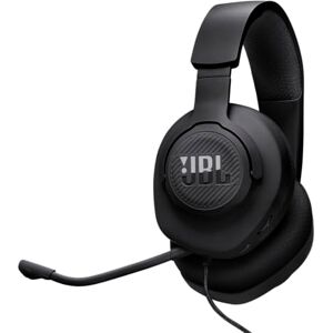 JBL Quantum 100M2 Wired Over-Ear Gaming Headset with QuantumSOUND Signature and 3.5 mm Headphone Jack, Multi-Platform Compatibility, Detachable Mic, Mute Option, Black JBL Quantum 100M2 Wired Over-Ear Gaming Headset with QuantumSOUND Signature and 3.5 mm Headphone Jack, Multi-Platform Compatibility, Detachable Mic, Mute Option, Black