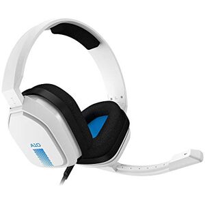 Logitech ASTRO Gaming A10 Wired Gaming Headset, Lightweight and Damage Resistant, ASTRO Audio, 3.5 mm Audio Jack, for Xbox Series X S, Xbox One, PS5, PS4, Nintendo Switch, PC, Mobile White/Blue Logitech ASTRO Gaming A10 Wired Gaming Headset, Lightweight and Damage Resistant, ASTRO Audio, 3.5 mm Audio Jack, for Xbox Series X S, Xbox One, PS5, PS4, Nintendo Switch, PC, Mobile White/Blue