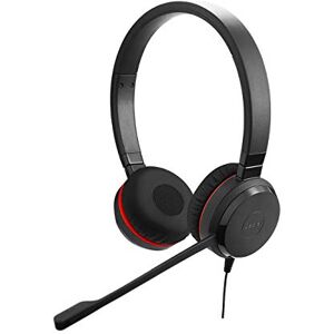 Jabra Evolve 30 MS Stereo Headset – Microsoft Certified Headphones for VoIP Softphone with Passive Noise Cancellation – USB-Cable with Controller – Black Jabra Evolve 30 MS Stereo Headset – Microsoft Certified Headphones for VoIP Softphone with Passive Noise Cancellation – USB-Cable with Controller – Black