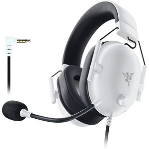 Razer BlackShark V2 X Multi-Platform Wired Esports Headset (Triforce 50 mm Drivers, Advanced Passive Noise Cancellation, 7.1 Surround Sound, Hyperclear Cardioid Mic) White Razer BlackShark V2 X Multi-Platform Wired Esports Headset (Triforce 50 mm Drivers, Advanced Passive Noise Cancellation, 7.1 Surround Sound, Hyperclear Cardioid Mic) White