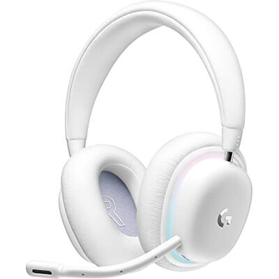 Logitech 735 Wireless Gaming Headset LIGHTSYNC RGB, LIGHTSPEED, Bluetooth, 3.5mm Aux, PC/Mobile, Detachable Mic, White Mist White Logitech 735 Wireless Gaming Headset LIGHTSYNC RGB, LIGHTSPEED, Bluetooth, 3.5mm Aux, PC/Mobile, Detachable Mic, White Mist White