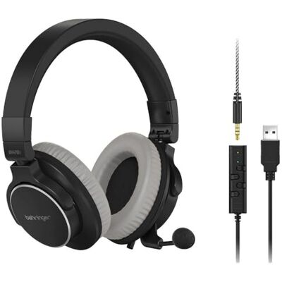 Behringer BH470U Headphones Premium Stereo Headset with Detachable Microphone and USB Cable Behringer BH470U Headphones Premium Stereo Headset with Detachable Microphone and USB Cable