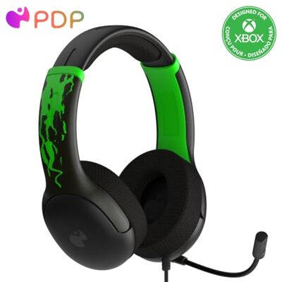 PDP Xbox AIRLITE Wired Headset Jolt Green PDP Xbox AIRLITE Wired Headset Jolt Green