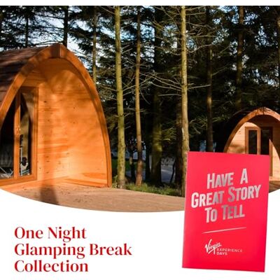 Virgin Experience Days One Night Glamping Break Collection for Two Choice of 4 rural glamping breaks for 2 or 4 people, one night glamping getaway, weekend break experience gift for couples Virgin Experience Days One Night Glamping Break Collection for Two Choice of 4 rural glamping breaks for 2 or 4 people, one night glamping getaway, weekend break experience gift for couples