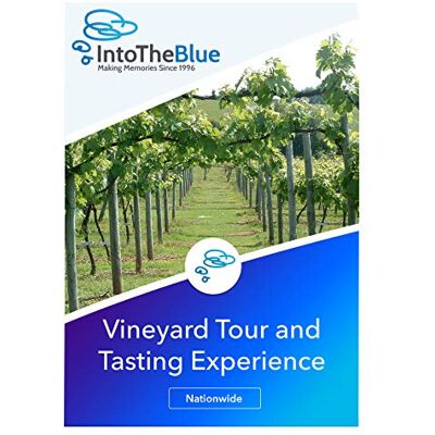 Into the Blue Vineyard Tour and Tasting Gift Voucher for Two People at Nationwide Locations Into the Blue Vineyard Tour and Tasting Gift Voucher for Two People at Nationwide Locations