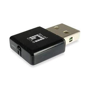LevelOne WUA-0605 WLAN N_Max USB-Adapter 300Mbps mit WPS Button