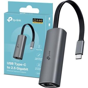 TP-LINK UE302C USB C to Ethernet Adapter, 2.5 Gigabit Ethernet to USB C 3.0 Adapter, Multi-Gigabit Connection, Universal Compatibility, Scratch Resistant, Self-Storage, Plug & Play TP-LINK UE302C USB C to Ethernet Adapter, 2.5 Gigabit Ethernet to USB C 3.0 Adapter, Multi-Gigabit Connection, Universal Compatibility, Scratch Resistant, Self-Storage, Plug & Play