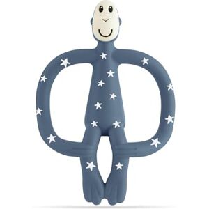 Matchstick Monkey , Original Teether & Gel Applicator, Antimicrobial Silicone Teething Toys for Baby, Easy to Grip, BPA Free, 3 Months Old+, 10.5 cm, Stars Matchstick Monkey , Original Teether & Gel Applicator, Antimicrobial Silicone Teething Toys for Baby, Easy to Grip, BPA Free, 3 Months Old+, 10.5 cm, Stars